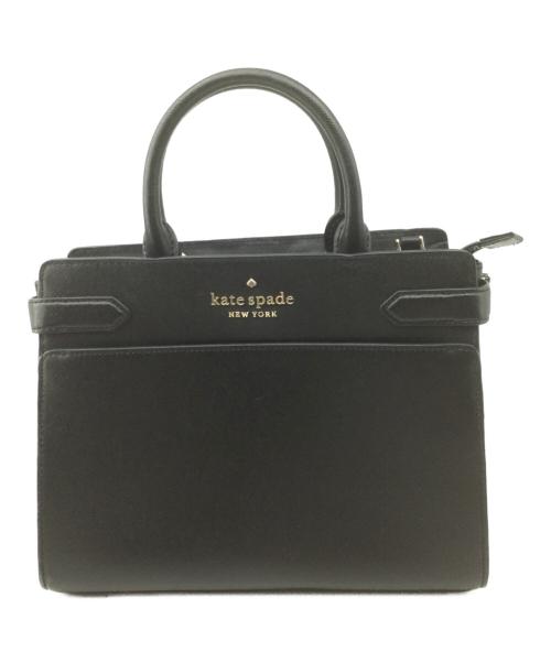 Kate Spade（ケイトスペード）Kate Spade (ケイトスペード) 2WAYショルダーバッグ ブラックの古着・服飾アイテム
