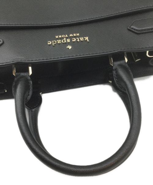 Kate Spade（ケイトスペード）Kate Spade (ケイトスペード) 2WAYショルダーバッグ ブラックの古着・服飾アイテム