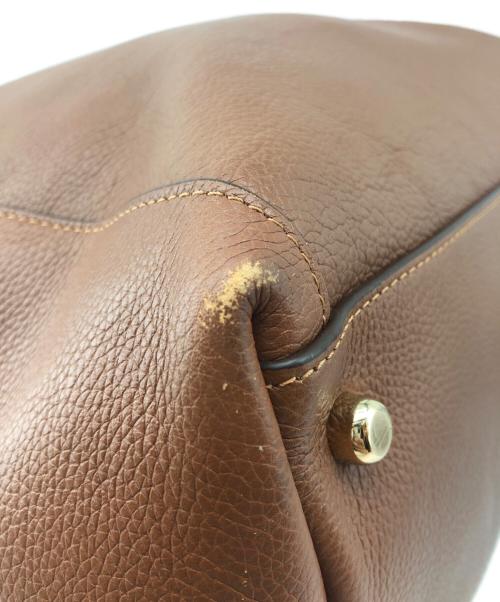 COACH（コーチ）COACH (コーチ) ハンドバッグ ブラウンの古着・服飾アイテム