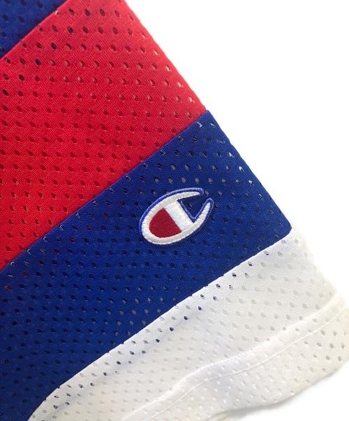 Champion（チャンピオン）Champion (チャンピオン) ホッケーシャツ ホワイト×ブルー サイズ:Ｌの古着・服飾アイテム
