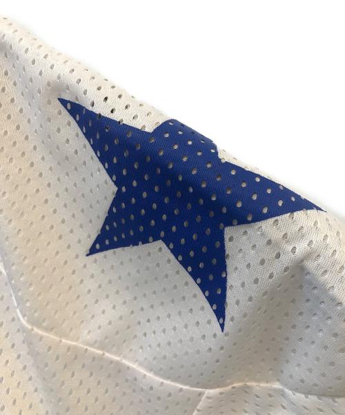 Champion（チャンピオン）Champion (チャンピオン) ホッケーシャツ ホワイト×ブルー サイズ:Ｌの古着・服飾アイテム