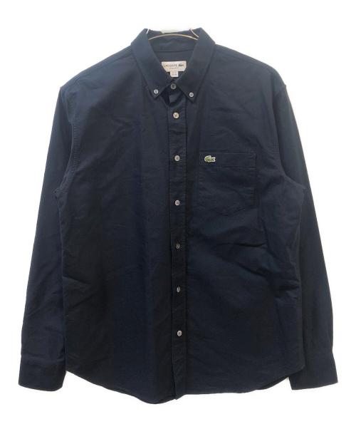 LACOSTE（ラコステ）LACOSTE (ラコステ) 長袖シャツ ネイビー サイズ:Ｍの古着・服飾アイテム