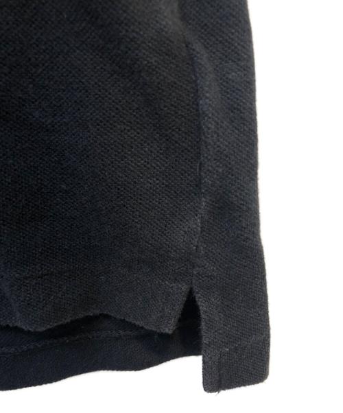 PLAY COMME des GARCONS（プレイコムデギャルソン）PLAY COMME des GARCONS (プレイコムデギャルソン) 半袖ポロシャツ ブラック サイズ:Ｌの古着・服飾アイテム