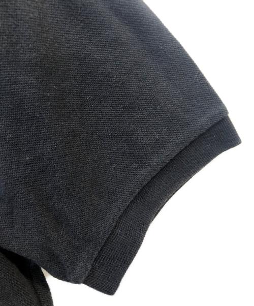 PLAY COMME des GARCONS（プレイコムデギャルソン）PLAY COMME des GARCONS (プレイコムデギャルソン) 半袖ポロシャツ ブラック サイズ:Ｌの古着・服飾アイテム