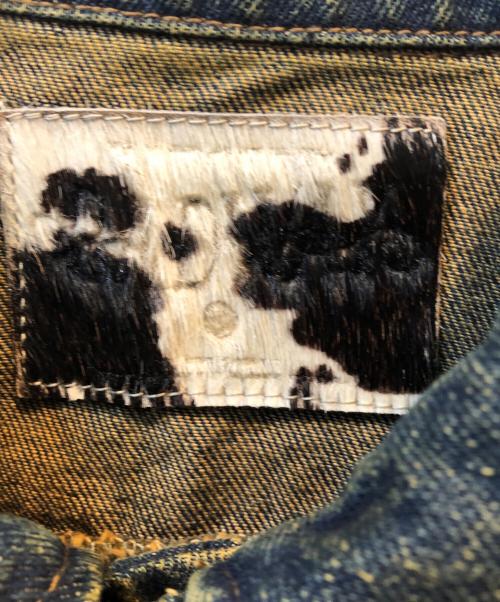 BADWAY（バッドウェイ）badway (バッドウェイ) デニムジャケット インディゴ サイズ:Ｍの古着・服飾アイテム