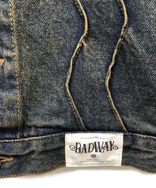 BADWAY（バッドウェイ）badway (バッドウェイ) デニムジャケット インディゴ サイズ:Ｍの古着・服飾アイテム