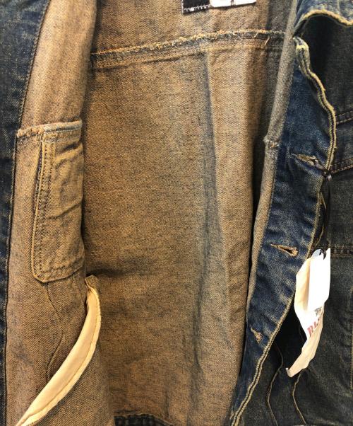 BADWAY（バッドウェイ）badway (バッドウェイ) デニムジャケット インディゴ サイズ:Ｍの古着・服飾アイテム