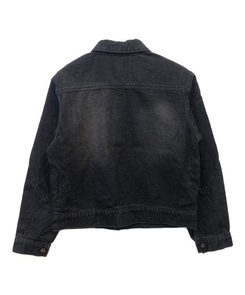 BLESS U（ブレスユー）bless U (ブレスユー) デニムジャケット ブラック サイズ:Ｌの古着・服飾アイテム