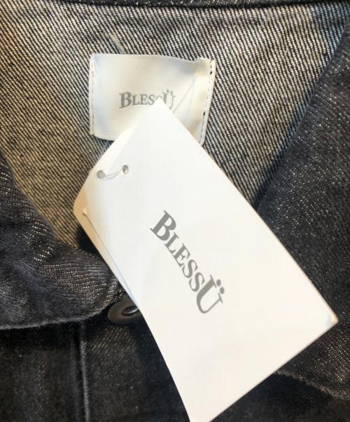 BLESS U（ブレスユー）bless U (ブレスユー) デニムジャケット ブラック サイズ:Ｌの古着・服飾アイテム