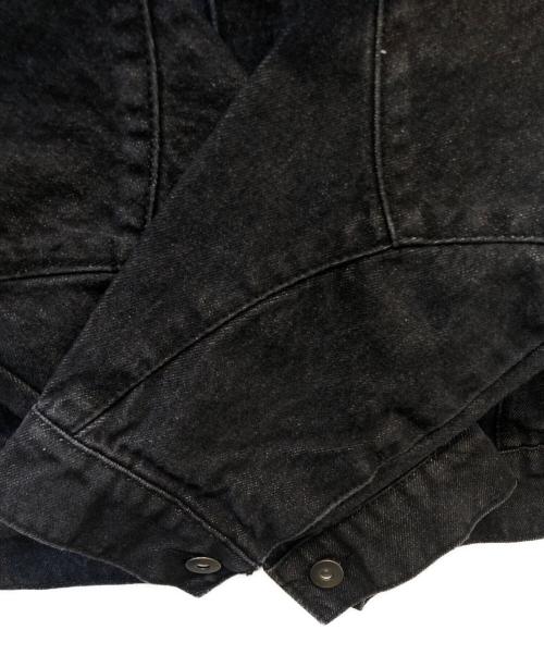 BLESS U（ブレスユー）bless U (ブレスユー) デニムジャケット ブラック サイズ:Ｌの古着・服飾アイテム