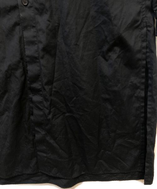 s'yte（サイト）s'yte (サイト) ロングシャツ ブラック サイズ:3の古着・服飾アイテム