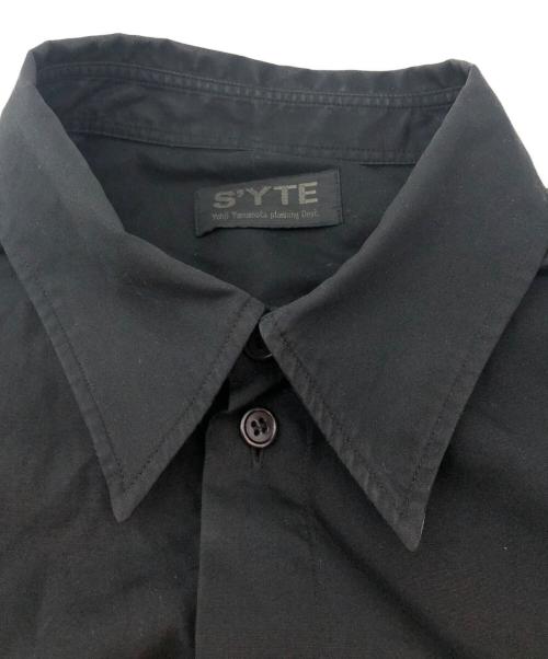 s'yte（サイト）s'yte (サイト) ロングシャツ ブラック サイズ:3の古着・服飾アイテム