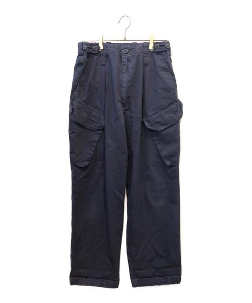 COMBAT TROUSERS ROYAL NAVY（コンバットトラウザーズロイヤルネイビー）COMBAT TROUSERS ROYAL NAVY (コンバットトラウザーズロイヤルネイビー) カーゴパンツ ネイビー サイズ:80/90/108の古着・服飾アイテム
