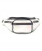 ALEXANDER WANGアレキサンダー・ワン）の古着「ボディーバッグ　ATTICA MINI FANNY PACK」｜ホワイト×ブラック