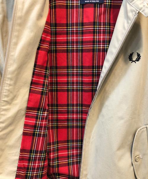 FRED PERRY（フレッドペリー）FRED PERRY (フレッドペリー) ハリントンジャケット ベージュ サイズ:Sの古着・服飾アイテム