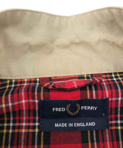 FRED PERRY（フレッドペリー）FRED PERRY (フレッドペリー) ハリントンジャケット ベージュ サイズ:Sの古着・服飾アイテム