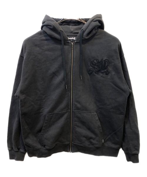 SUPPLIER（サプライヤー）SUPPLIER (サプライヤー) ジップパーカー ブラック サイズ:XLの古着・服飾アイテム