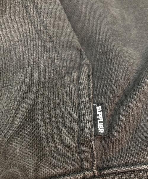 SUPPLIER（サプライヤー）SUPPLIER (サプライヤー) ジップパーカー ブラック サイズ:XLの古着・服飾アイテム