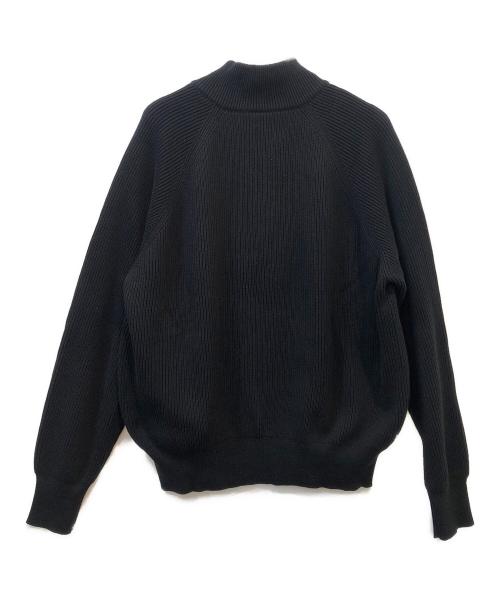 crepuscule（クレプスキュール）crepuscule (クレプスキュール) 薄手ニット ブラック サイズ:Ｆの古着・服飾アイテム