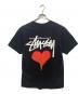 stussy (ステューシー) 半袖Tシャツ ブラック サイズ:Ｍ：7000円