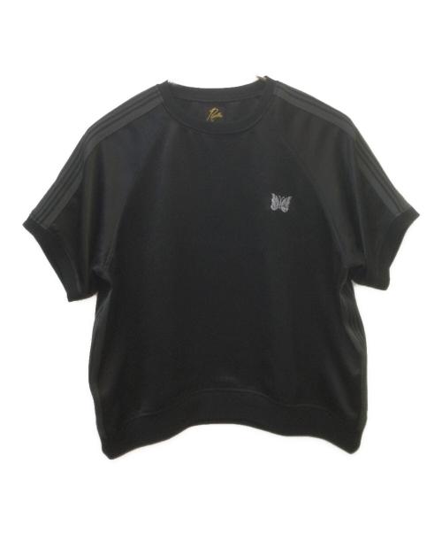 Needles（ニードルズ）Needles (ニードルズ) サテンショートスリーブカットソー ブラック サイズ:Lの古着・服飾アイテム