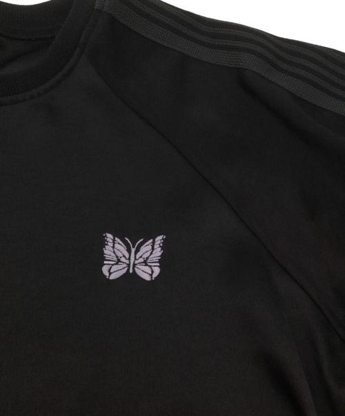 Needles（ニードルズ）Needles (ニードルズ) サテンショートスリーブカットソー ブラック サイズ:Lの古着・服飾アイテム