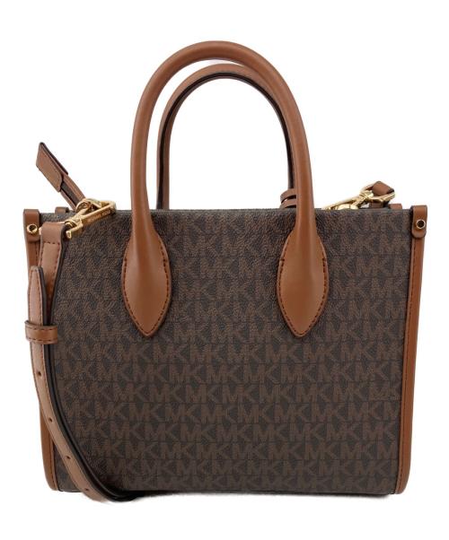 MICHAEL KORS（マイケルコース）MICHAEL KORS (マイケルコース) 2WAYショルダーバッグ ブラウン サイズ:記載なしの古着・服飾アイテム