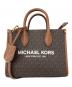MICHAEL KORS（マイケルコース）の古着「2WAYショルダーバッグ」｜ブラウン