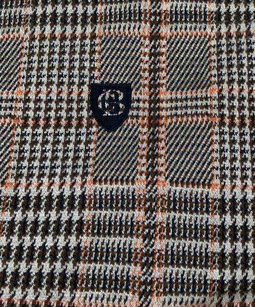BLACK LABEL CRESTBRIDGE（ブラックレーベル クレストブリッジ）BLACK LABEL CRESTBRIDGE (ブラックレーベル クレストブリッジ) ジップジャケット ブラウン サイズ:Lの古着・服飾アイテム