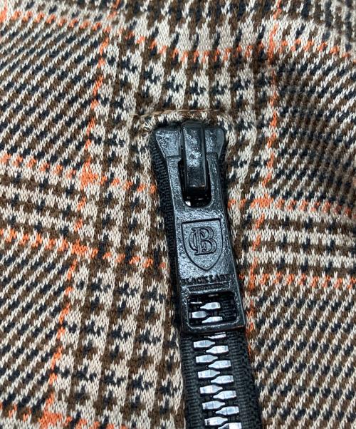 BLACK LABEL CRESTBRIDGE（ブラックレーベル クレストブリッジ）BLACK LABEL CRESTBRIDGE (ブラックレーベル クレストブリッジ) ジップジャケット ブラウン サイズ:Lの古着・服飾アイテム