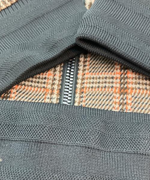 BLACK LABEL CRESTBRIDGE（ブラックレーベル クレストブリッジ）BLACK LABEL CRESTBRIDGE (ブラックレーベル クレストブリッジ) ジップジャケット ブラウン サイズ:Lの古着・服飾アイテム