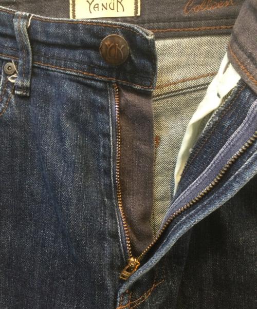 YANUK（ヤヌーク）YANUK (ヤヌーク) デニムパンツ ネイビー サイズ:24の古着・服飾アイテム