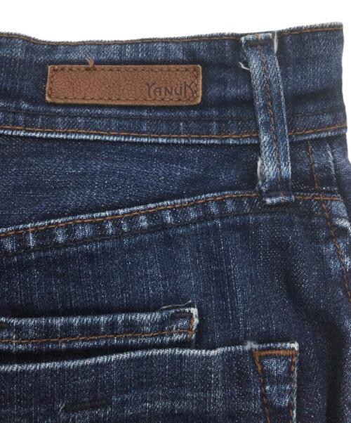 YANUK（ヤヌーク）YANUK (ヤヌーク) デニムパンツ ネイビー サイズ:24の古着・服飾アイテム