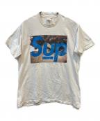 SUPREME×UNDERCOVERシュプリーム×アンダーカバー）の古着「半袖カットソー」｜ホワイト×ブルー