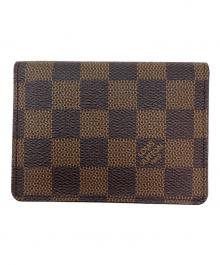 LOUIS VUITTON（ルイ ヴィトン）の古着「カードケース 	M60540」｜ブラウン