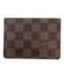 LOUIS VUITTON（ルイ ヴィトン）の古着「カードケース 	M60540」｜ブラウン