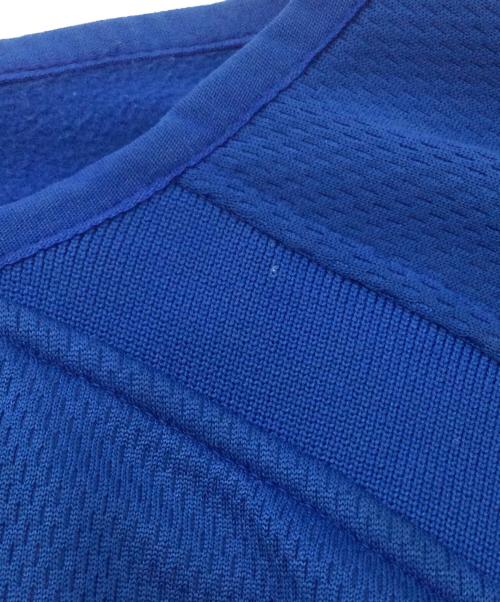 Majestic（マジェスティック）Majestic (マジェスティック) 刺繍スウェット ブルー サイズ:Lの古着・服飾アイテム