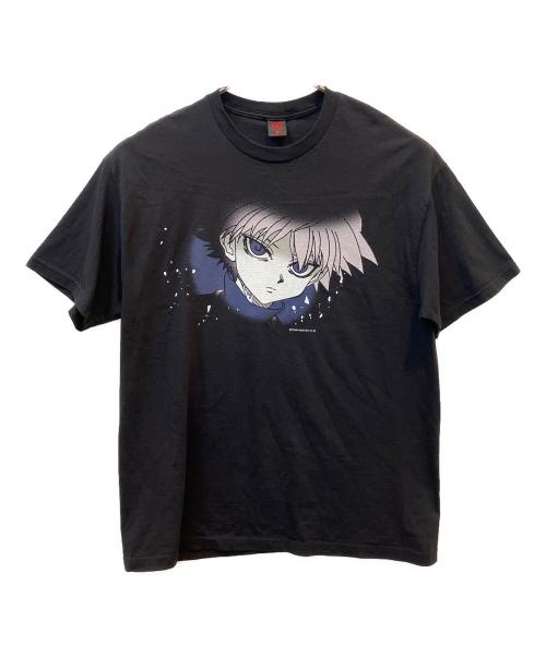 GEEKS RULE（ギークスルール）GEEKS RULE (ギークスルール) HUNTER×HUNTER (ハンターハンター) プリントTシャツ ブラック サイズ:XLの古着・服飾アイテム