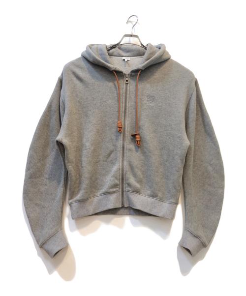 LOEWE（ロエベ）LOEWE (ロエベ) ジップアップスウェット グレー サイズ:XSの古着・服飾アイテム
