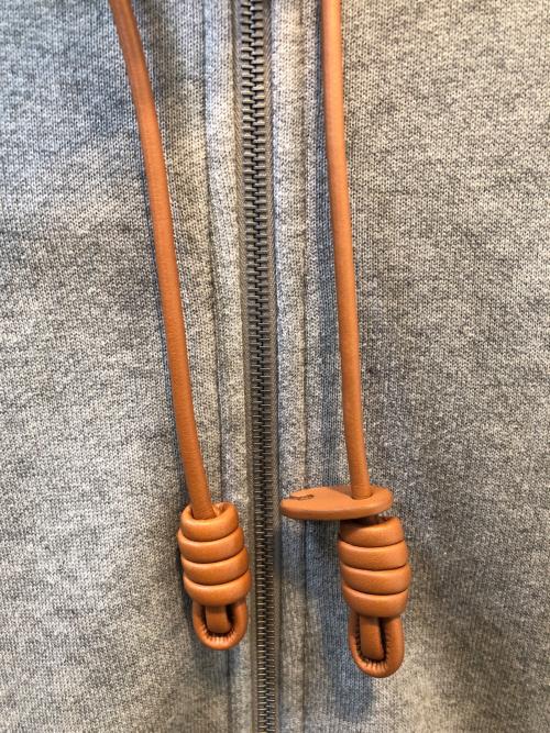 LOEWE（ロエベ）LOEWE (ロエベ) ジップアップスウェット グレー サイズ:XSの古着・服飾アイテム
