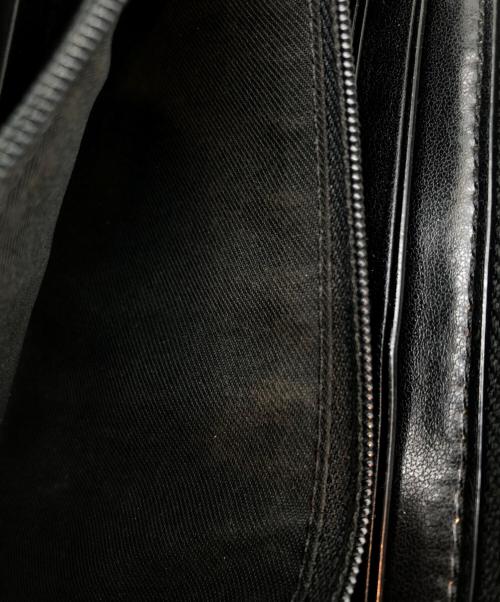 COACH（コーチ）COACH (コーチ) 長財布 グレー×ブラックの古着・服飾アイテム