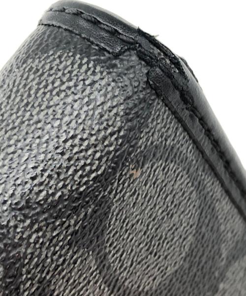 COACH（コーチ）COACH (コーチ) 長財布 グレー×ブラックの古着・服飾アイテム