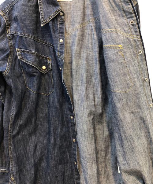 LEVI'S（リーバイス）LEVI'S (リーバイス) ウエスタンデニムシャツ 90S 香港製 ブルー サイズ:Mの古着・服飾アイテム