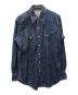 LEVI'S（リーバイス）の古着「ウエスタンデニムシャツ 90S 香港製」｜ブルー