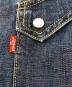 中古・古着 LEVI'S (リーバイス) ウエスタンデニムシャツ 90S 香港製 ブルー サイズ:M：5000円