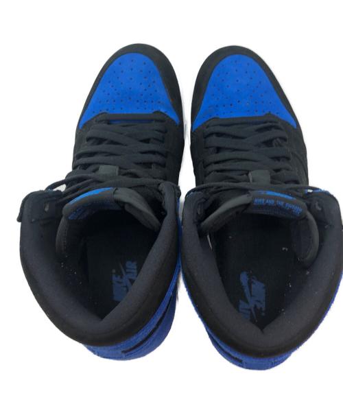 NIKE（ナイキ）NIKE (ナイキ) Air Jordan 1 Retro ブラック×ブルー サイズ:28.5cmの古着・服飾アイテム