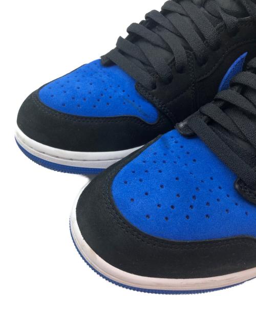 NIKE（ナイキ）NIKE (ナイキ) Air Jordan 1 Retro ブラック×ブルー サイズ:28.5cmの古着・服飾アイテム