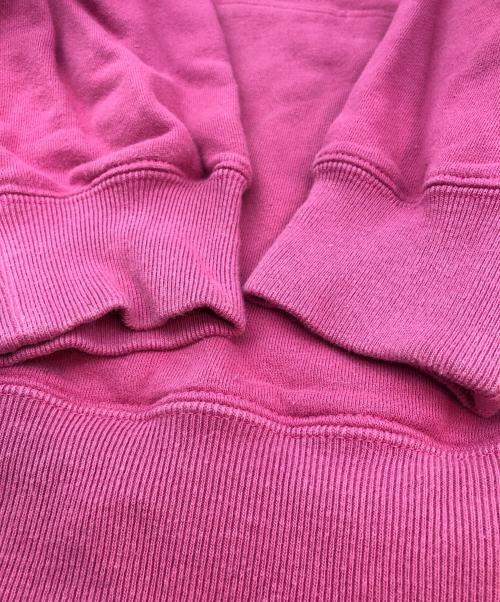 stussy（ステューシー）stussy (ステューシー) プルオーバーパーカー ピンク サイズ:Ｌの古着・服飾アイテム