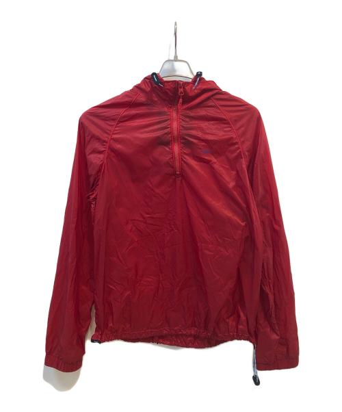 ARMANI JEANS（アルマーニジーンズ）ARMANI JEANS (アルマーニジーンズ) アノラックパーカー レッド サイズ:XLの古着・服飾アイテム