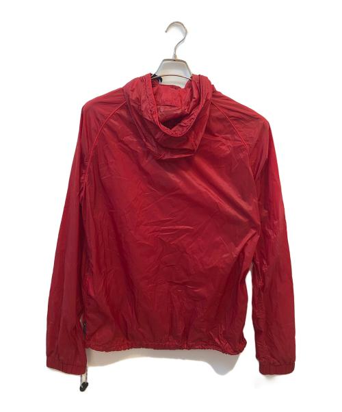 ARMANI JEANS（アルマーニジーンズ）ARMANI JEANS (アルマーニジーンズ) アノラックパーカー レッド サイズ:XLの古着・服飾アイテム
